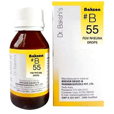 Bakson B55 Fem Rheuma Drops