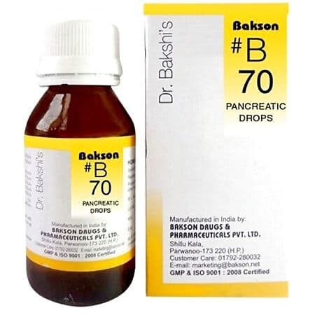 Bakson B70 Pancreatic Drops