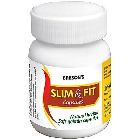 Bakson Slim And Fit Gelatin Capsules
