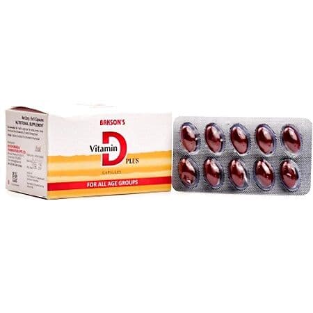 Bakson Vitamin D Plus Capsules