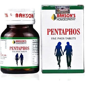 Baksons Homeopathy Pentaphos Tablet