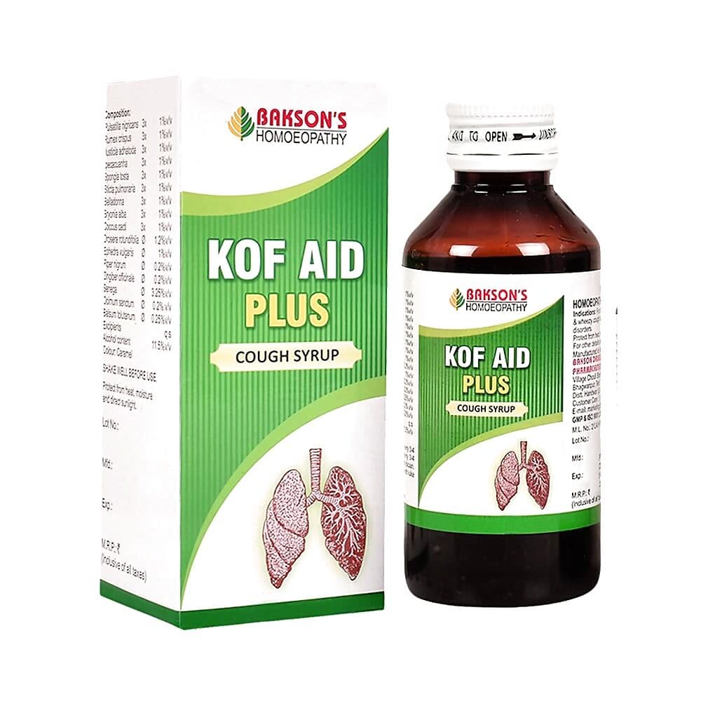Bakson'S Kof Aid Plus Syrup