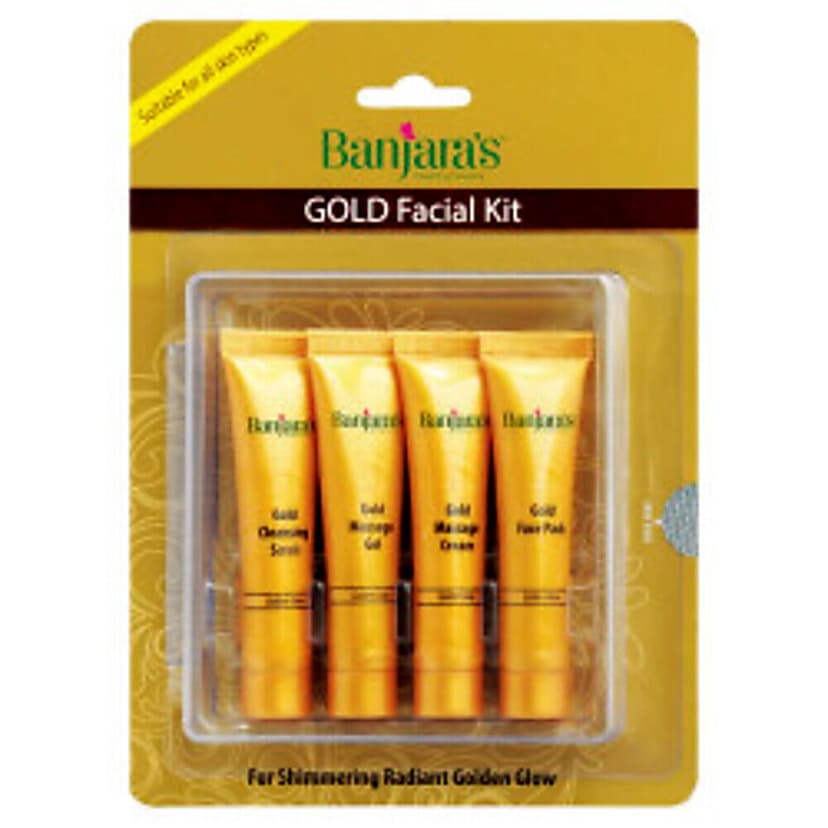 Banjara's Gold Facial kit (Blister Pack)