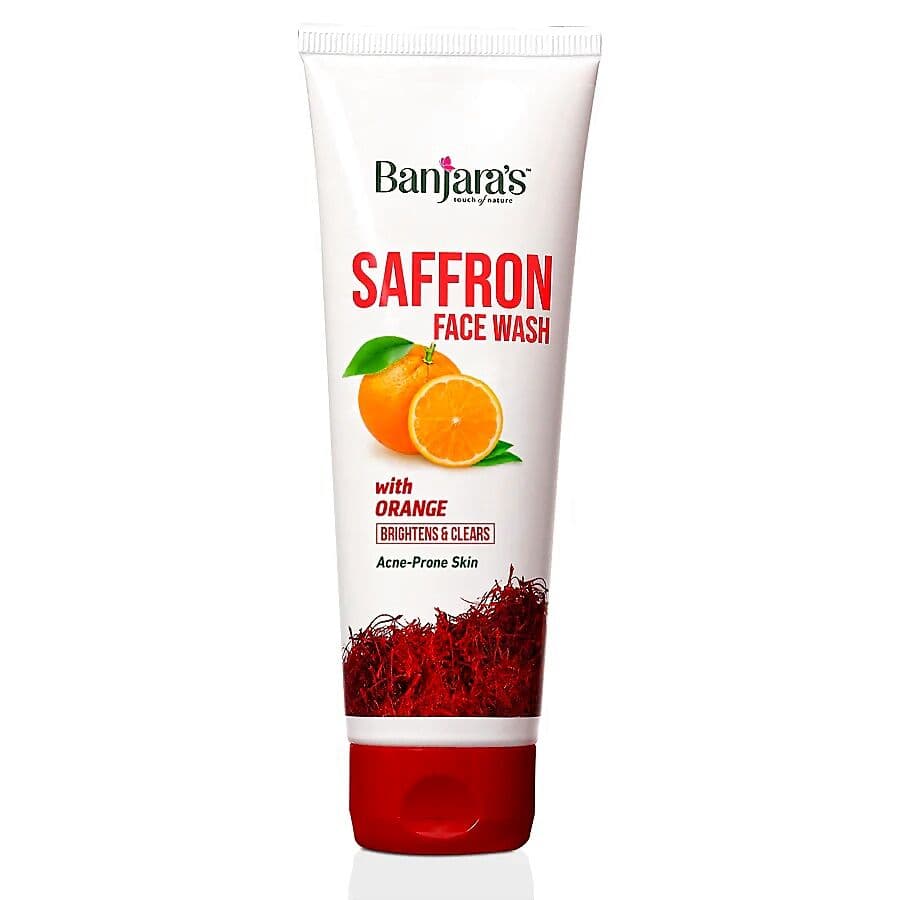 Banjara's Saffron Face Wash with Orange