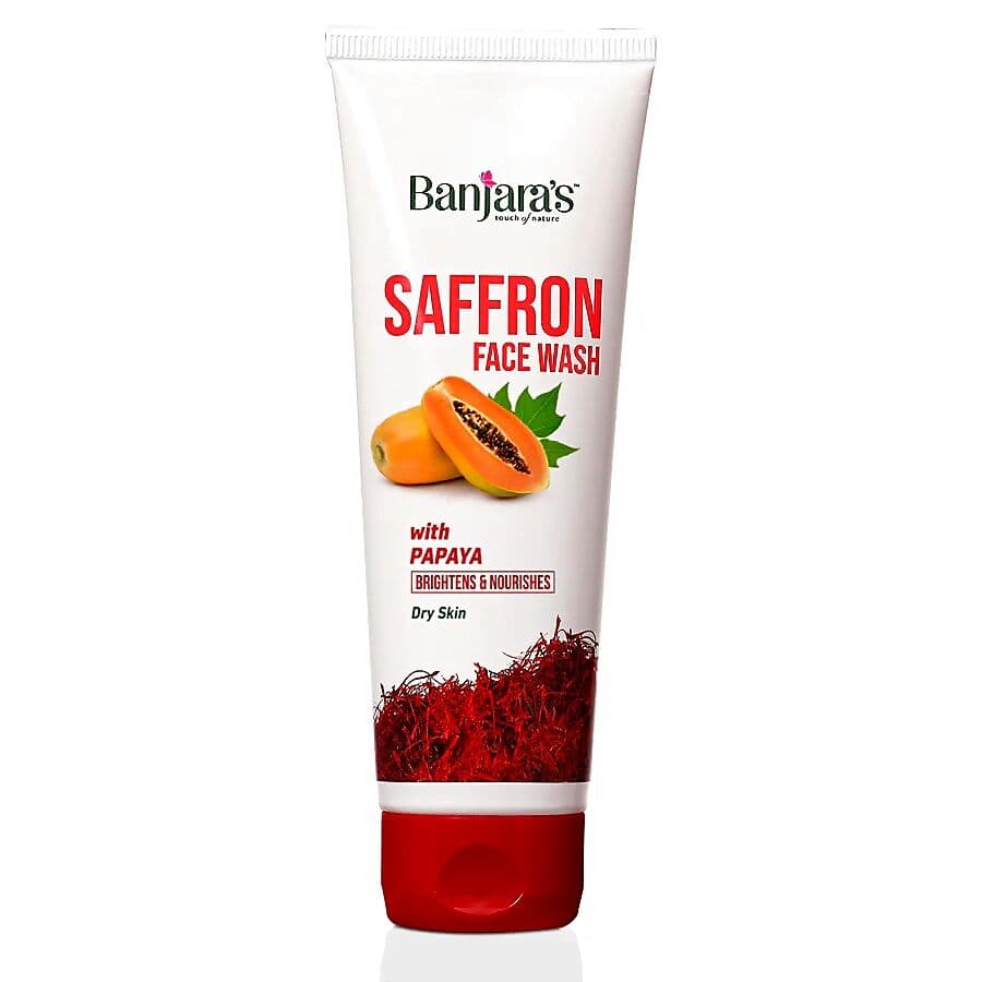 Banjara's Saffron Face Wash with Papaya