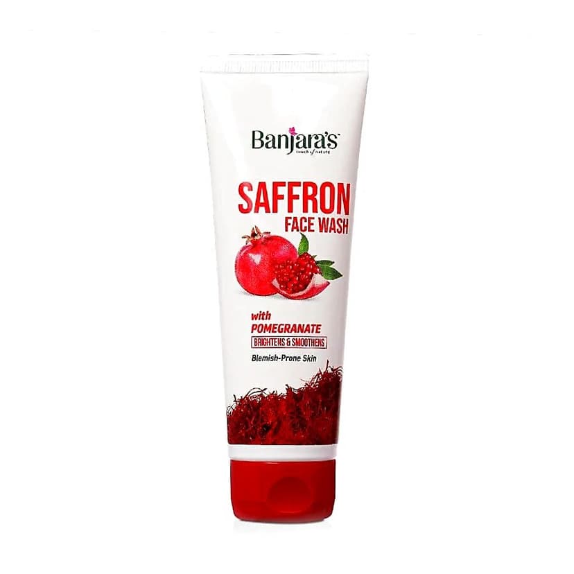 Banjara's Saffron Face Wash with Pomegranate