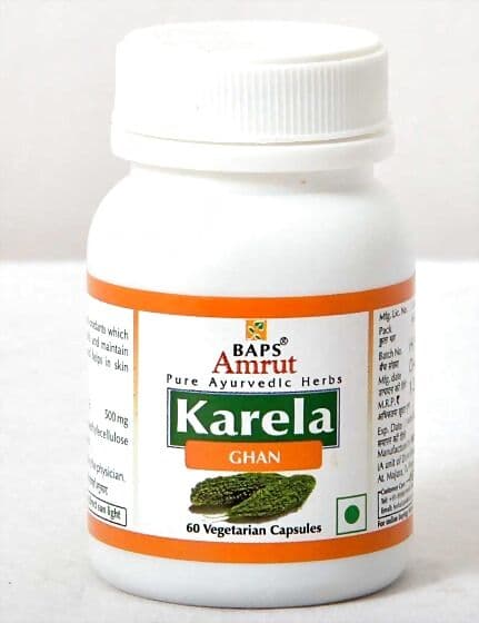 Baps Amrut Karela Capsule