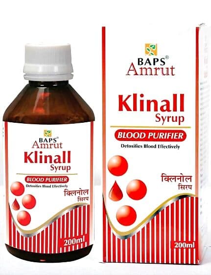 Baps Amrut Klinall Syrup
