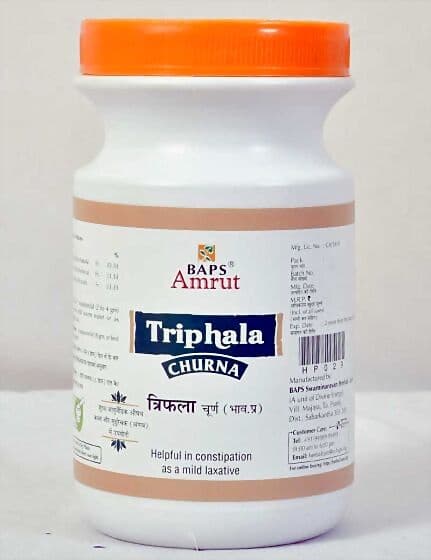 Baps Amrut Triphala Churna