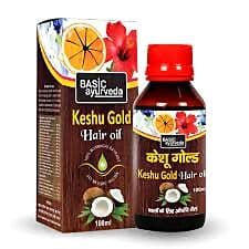 Basic Ayurveda Keshu Gold (Coconut) Hair Oil