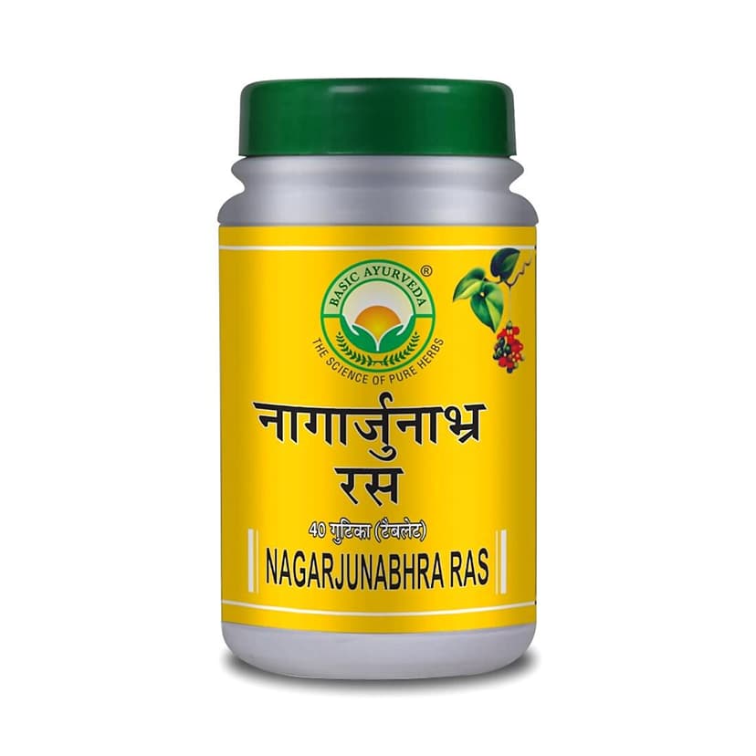 Basic Ayurveda Nagarjunabhra Ras Tablet