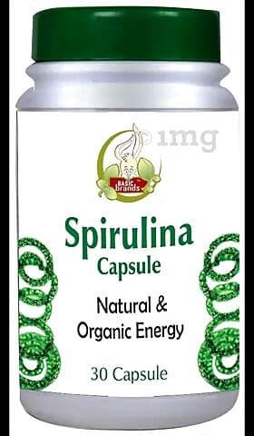 Basic Ayurveda Spirulina Capsule