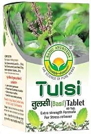 Basic Ayurveda Tulsi (Basil) Tablet