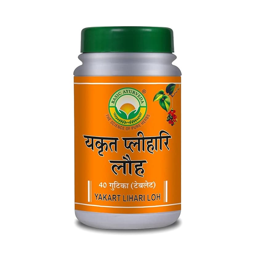 Basic Ayurveda Yakart Plihari Loh Tablet