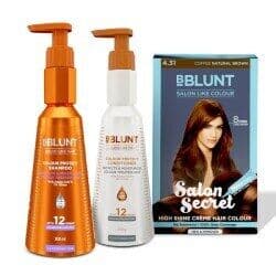 Bblunt Coffee Hair Colour & Care Kit 