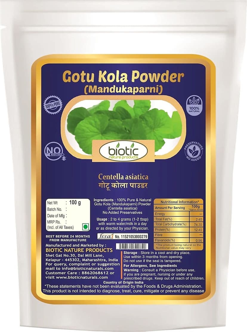 Biotic Mandukparni Powder