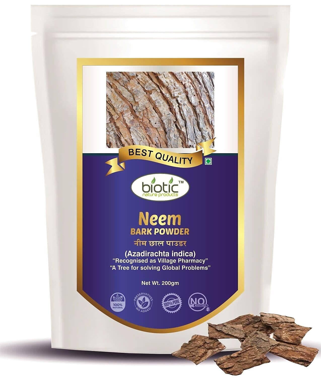 Biotic Natural Neem Bark