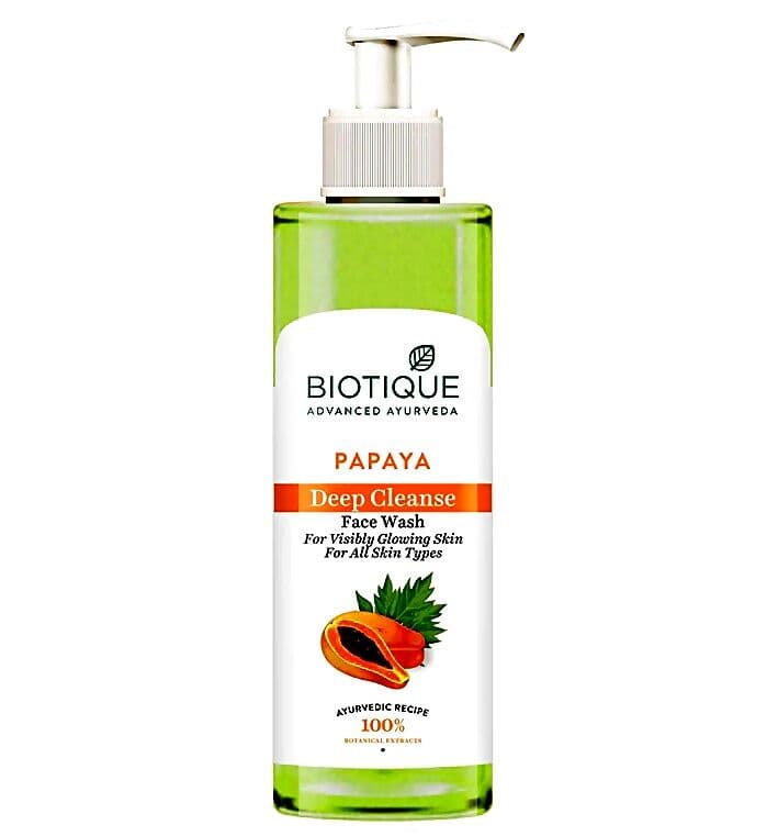 Biotique Papaya Deep Cleanse Face Wash