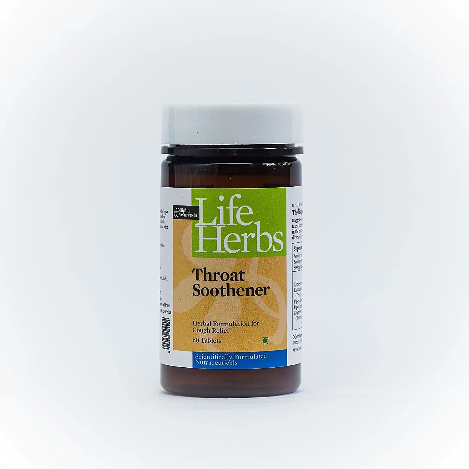 Bipha Ayurvedha Throat Soothener Tablets