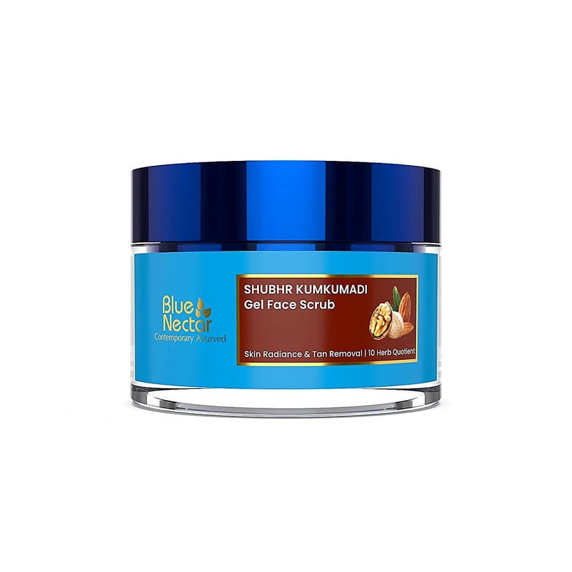Blue Nectar Shubhr Kumkumadi Gel Face Scrub