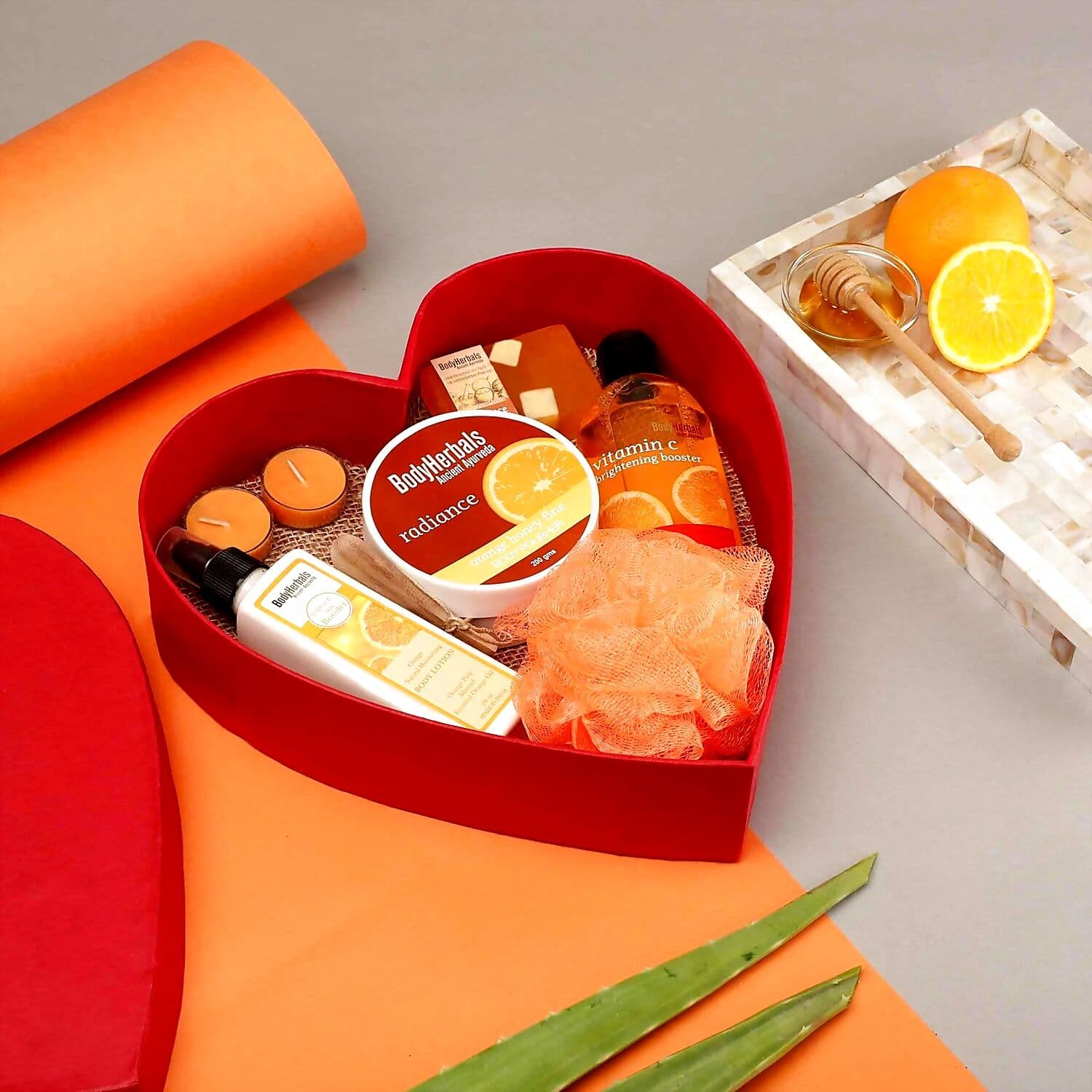 BodyHerbals Orange Signature Collection Set