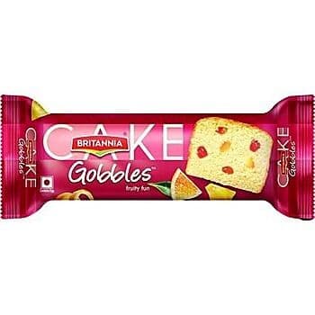 Britannia Gobbles Fruity Fun Cake