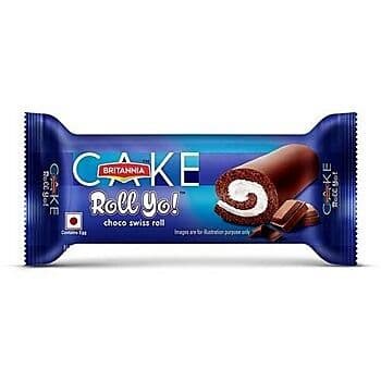 Britannia Roll Yo Choco Swiss Roll