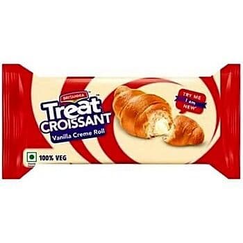 Britannia Treat Croissant Vanilla Creme Roll