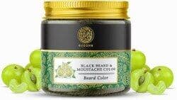 Buddha Natural Beard & Moustache Black Color
