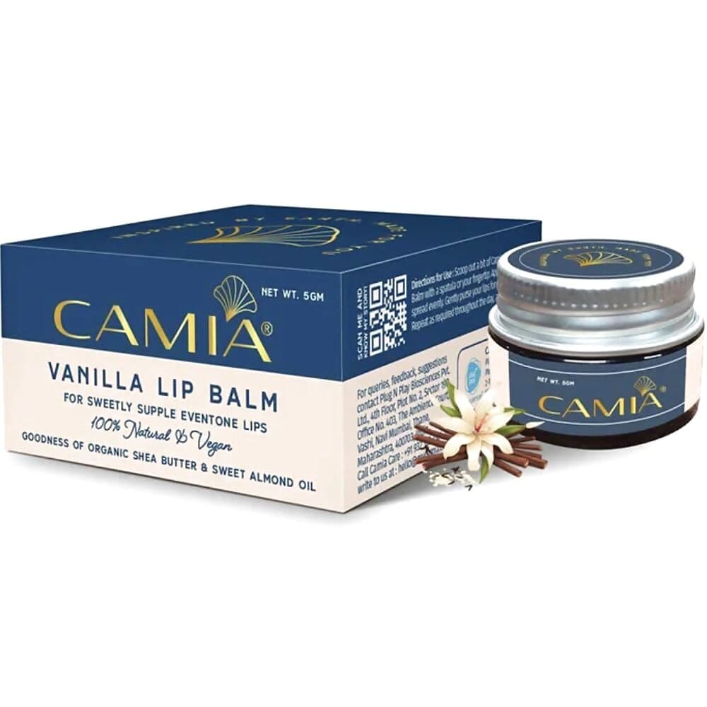 Camia Natural Vanilla Lip Balm