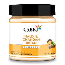 Caret Organic Haldi Chandan Ubtan Face pack