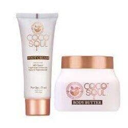 Coco Soul Body Butter & Foot Cream Combo 