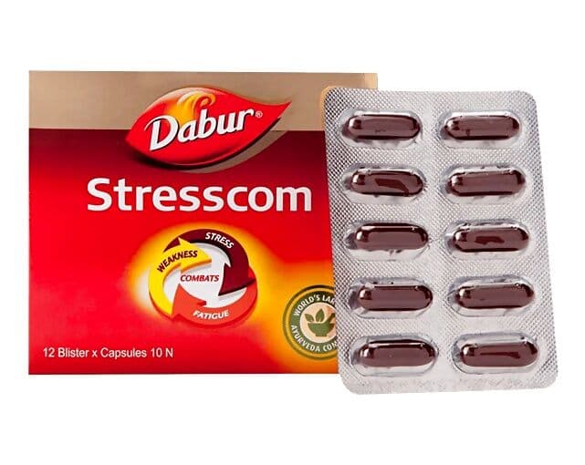 Dabur Stresscom Ashwagandha Capsules