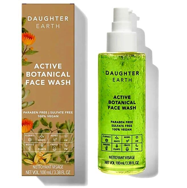 Daughter Earth Active Botanical Face Wash