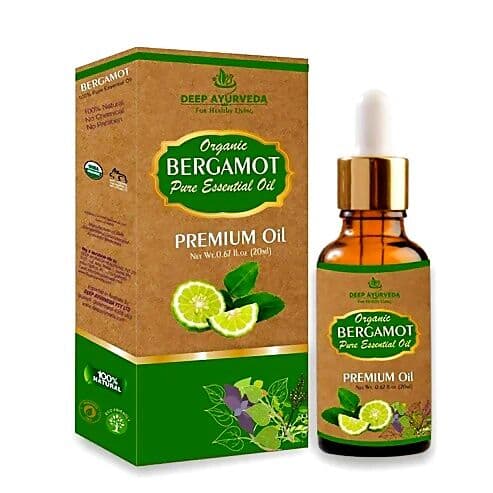 Deep Ayurveda Bergamot Pure Essential Oil 