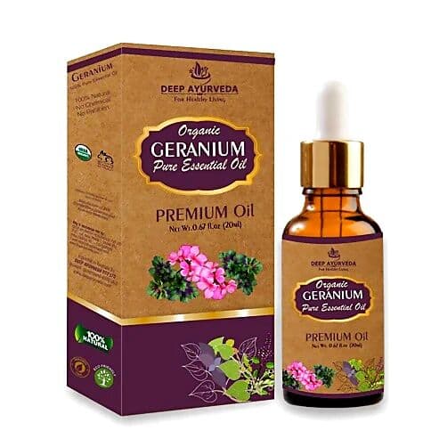 Deep Ayurveda Geranium Pure Essential Oil 