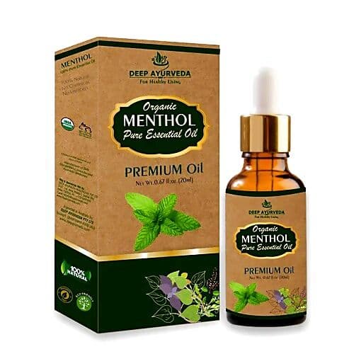 Deep Ayurveda Menthol Pure Essential Oil