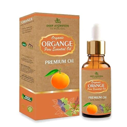 Deep Ayurveda Orange Pure Essential Oil