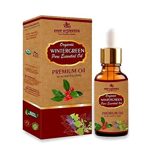 Deep Ayurveda Wintergreen Pure Essential Oil