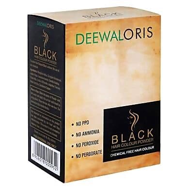 Deewal Oris Black Hair Color Powder 