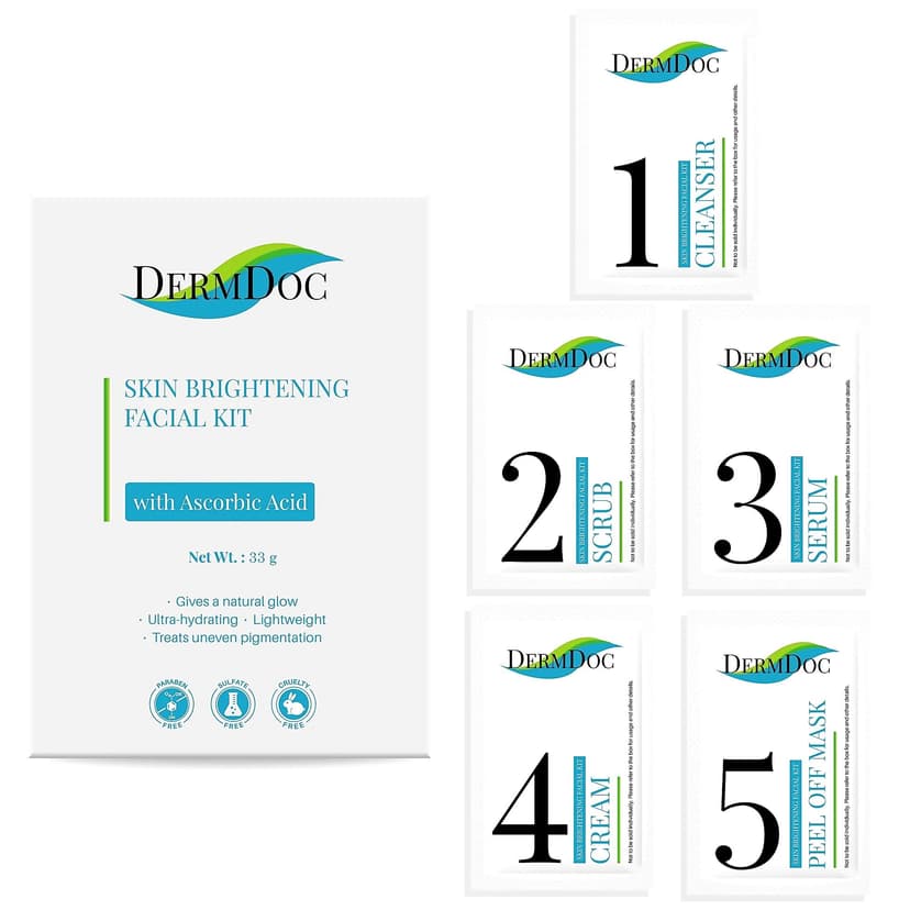 DermDoc Skin Brightening Facial Kit