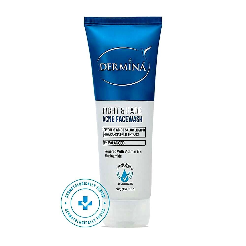 Dermina Fight and Fade Acne Face Wash