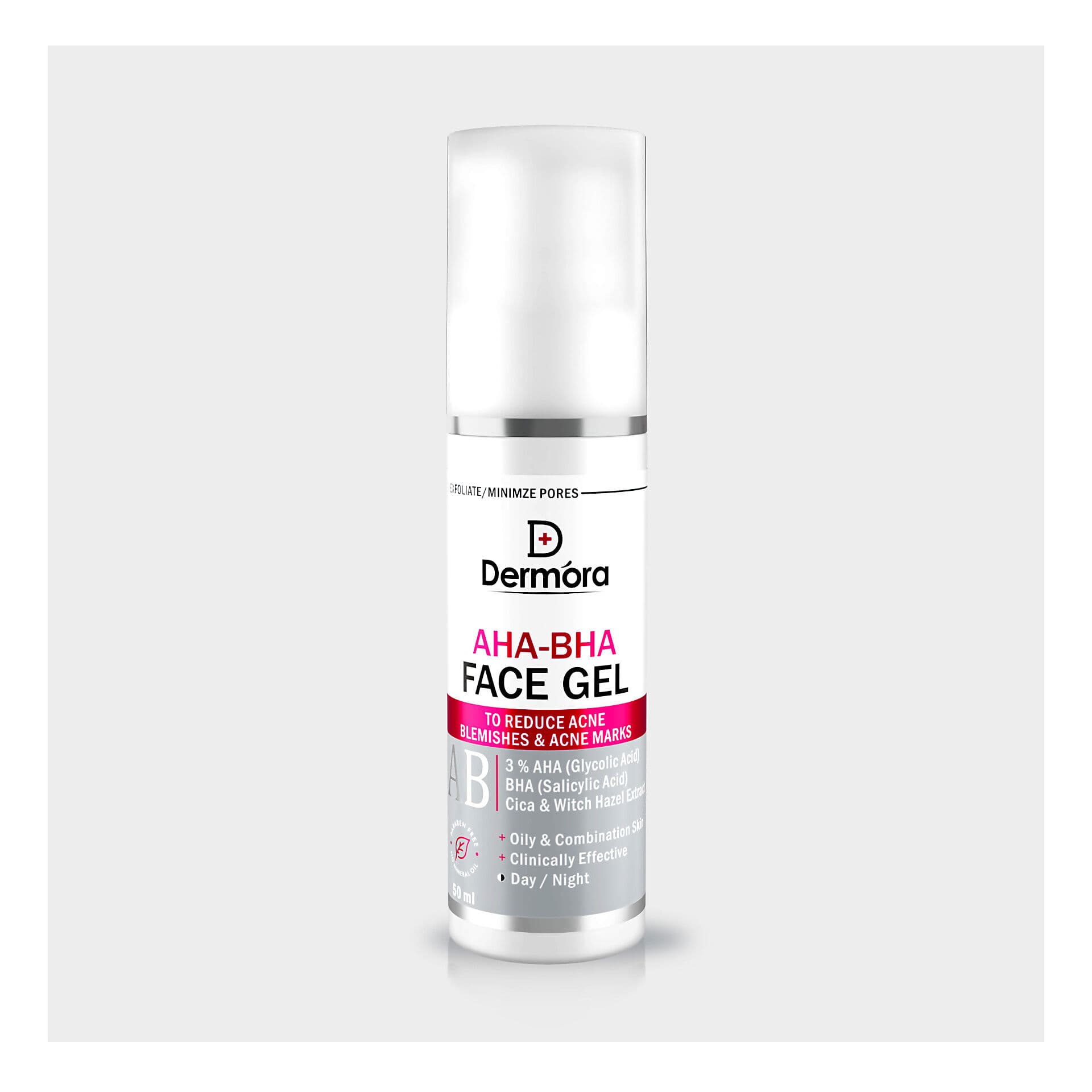 Dermora AHA BHA Face Gel