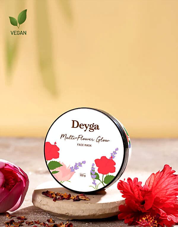 Deyga Multi Flower Glow Face Mask