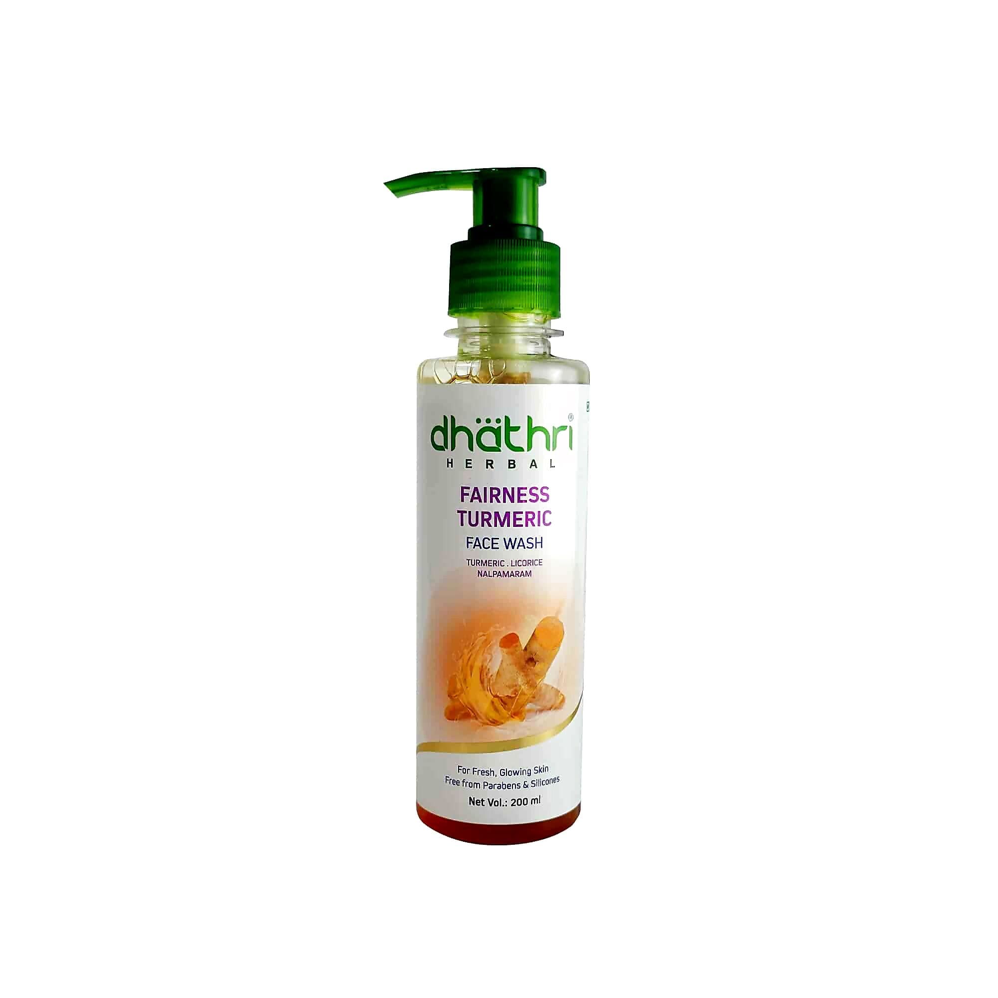 Dhathri Ayurveda Fairness Turmeric Face Wash
