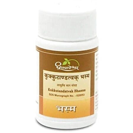 Dhootapapeshwar Kukkutandatvak Bhasma