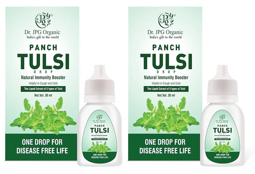 Dr. Jpg Organic Panch Tulsi Drops