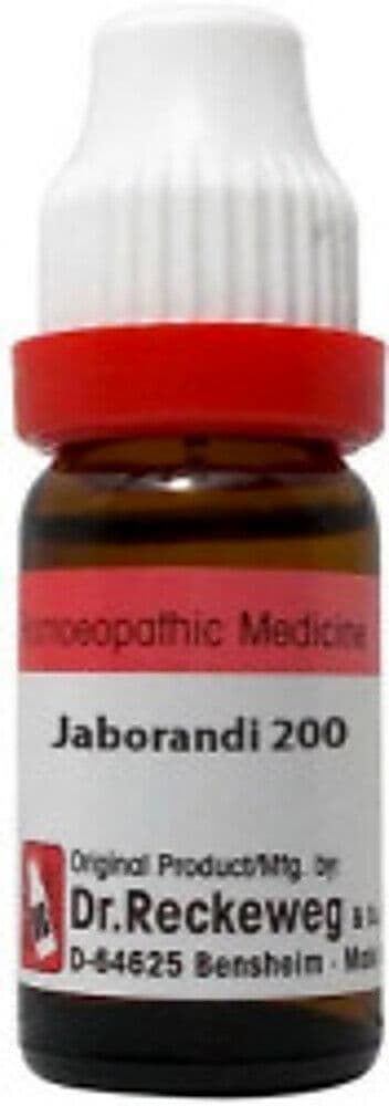 Dr. Reckeweg Jaborandi Dilution 200 Ch
