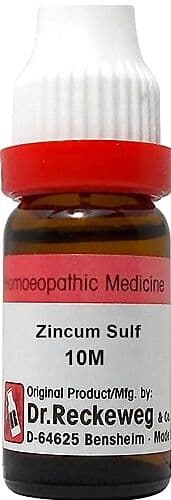 Dr. Reckeweg Zincum Sulf Dilution 10M Ch