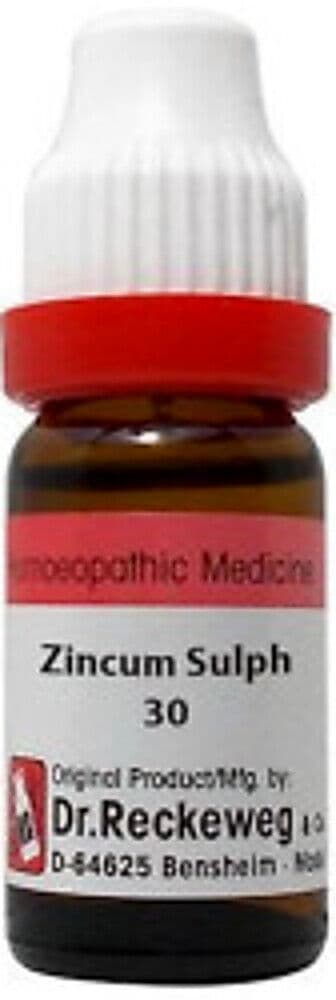 Dr. Reckeweg Zincum Sulf Dilution 30 Ch